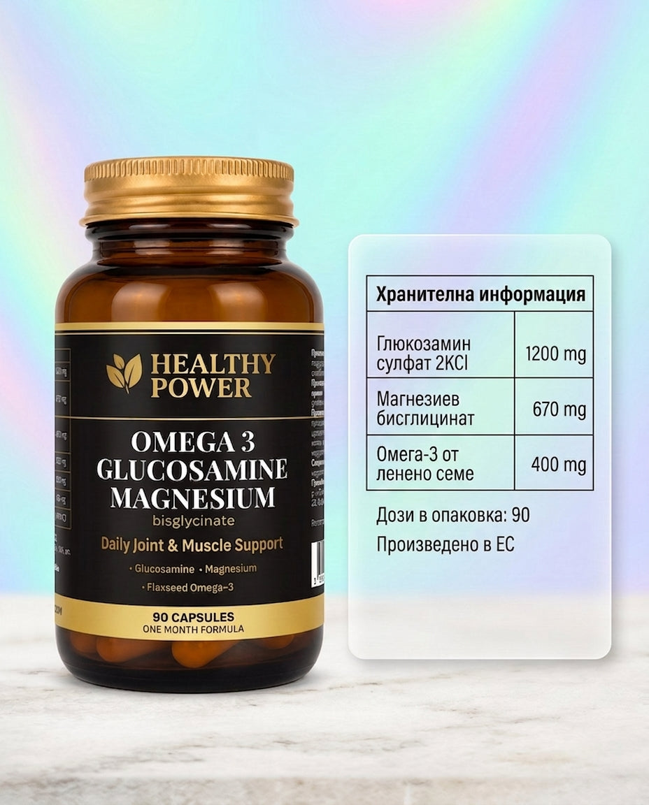 Omega 3 Glucosamine Magnesium