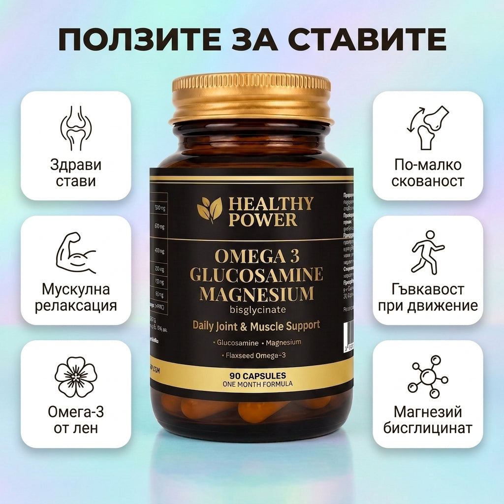 Omega 3 Glucosamine Magnesium